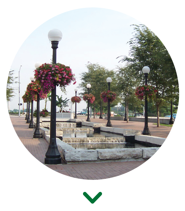 complete your lighting package circle